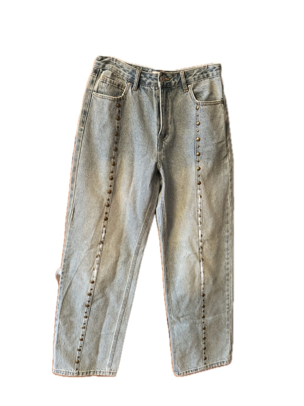 Forever 21 Light Blue Denim High-Rise Jeans